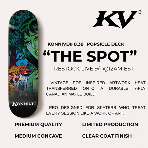 KONNIVE® “THE SPOT” 8.38" POPSICLE DECK